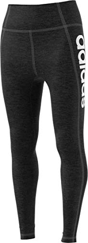 adidas womens Designed 2 Move AEROREADY High-Rise Fitted Full Length Workout Fitness Gym Training Pilates Yoga Pants Leggings, Black/White, Small/Large