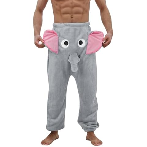 PAIDAXING Elephant Trunk Pyjama Bottoms Cover