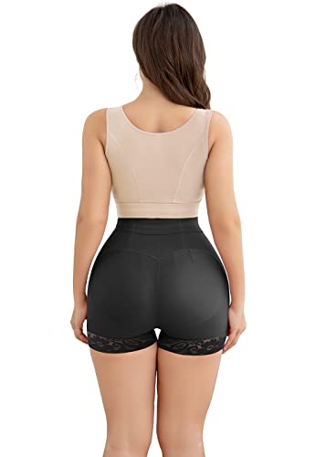 Image of KELLYLEE Tummy Control Underwear Shorts for Women High Waisted Shapewear Butt Lifter Panties High-Waisted Body Shaper Shorts