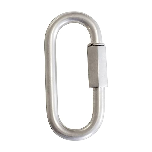 RCH Hardware QL-BR01-88 Brass Quicklink, 1 Gauge, Satin Nickel (2 Pack)