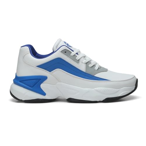 Image of FIELD CARE Fusion Casual Athletic Chunky Stylish Outsole Comfort Lace-Up Sneakers.