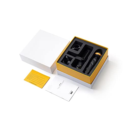 Microphone dynamic USB blanc Deity complet avec support de table et effets RGB