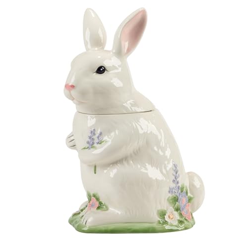 Certified International Easter Morning 3-D Bunny Cookie Jar, 64 oz. by Certified International - Used condition - US$25.08
