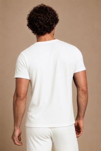 Image of Van Heusen Men's Anti-Bacterial Short Sleeve Soft Comfort Thermal Top