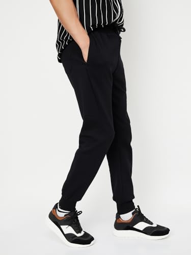Image of Max Men Solid Sports Joggers