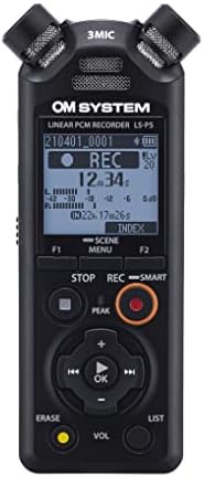 Om System Ls-P5 V409180BG010 Rejestrator Audio, Czarny