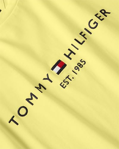 Tommy Hilfiger Camiseta Logo Amarillo para Hombre L
