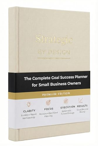 Business Planner for Entrepreneurs – Undated A5 with Strategic Quarterly