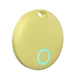 Midlocater Smart Tracker Tags, Bluetooth Luggage Tracker with Keychain, Compatible with iOS Find My app, Item Locator for Key, Wallet, Suitcase, Bags, IP67 Waterproof, Battery Include