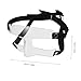 Mikikit Sports Mask for Broken Nose Basketball and Football Adjustable Lightweight for Training and Events Unisex Design for Performance and Safety
