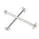 Haptufer Vordere und Hintere Antriebswelle Aus Metall für HBX 16889 16889A 16890 16890A SG1601 SG1602 1/16 RC Car Upgrade Teile, Silber