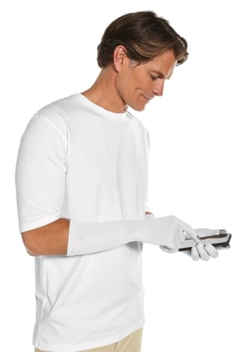 Coolibar Mid-Length UV Sun Glove with Touchscreen Tips - UPF 50+ Sun Protection - Bona
