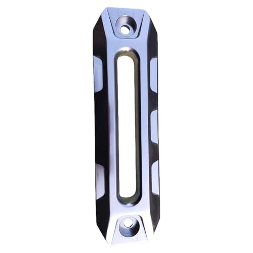 10inch High Strength Billet Aluminum Hawse Fairlead Fit for Synthetic Winch Rope 8000-15000LBs Enhances Cable Protective