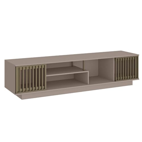 Rack para Tv 85 Polegadas 200cm 2 Portas Cielo Fendi