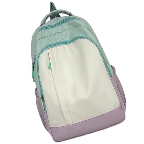 Mochila de nailon para mujer espaciosa y casual