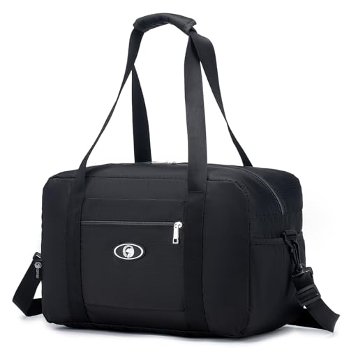 Bkazv Bolsa Viaje 40x20x25 Ryanair Impermeable Bolso De Mano Para Maletas De Viaje Plegable Nailon Maleta De Mano Bolsa De Viaje Bolsa Fin De Semana Neceser Viaje Para Vuelo, Camping Negro Bkazv Bolsa Viaje 40x20x25 Ryanair Impermeable Bolso De Mano Para Maletas De Viaje Plegable Nailon Maleta De Mano Bolsa De Viaje Bolsa Fin De Semana Neceser Viaje Para Vuelo, Camping Negro