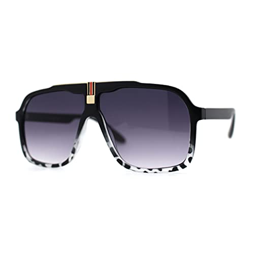 SA106 Mens Racer Mobster Fashion Oversize Sunglasses