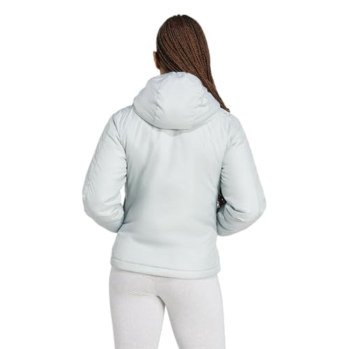adidas Women's Essentials 3-Stripes Insulated Hooded Jacket4