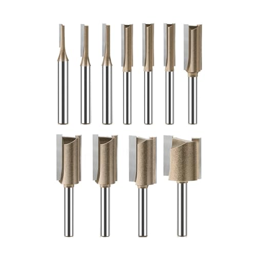 1/4 �C���`�V�����N�X�g���[�g�r�b�g�V���O���_�u���t���[�g���[�^�[���d�t���C�X�J�b�^�[�؍H�c�[��(0.25inx6mmx30mm)