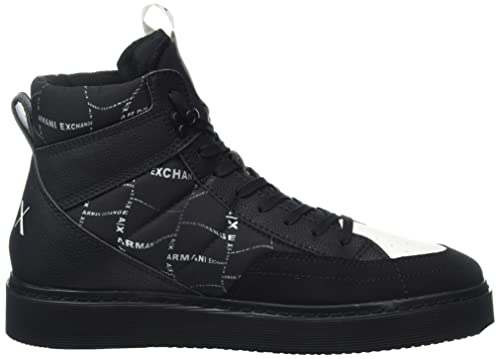 Image of Armani Exchange mens Optical Allover Logo Hightop