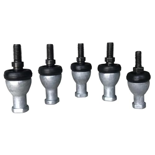 5pcs SQZ8RS M8x1.25 Right Thread Ball Joint Industrial Bearings Gears