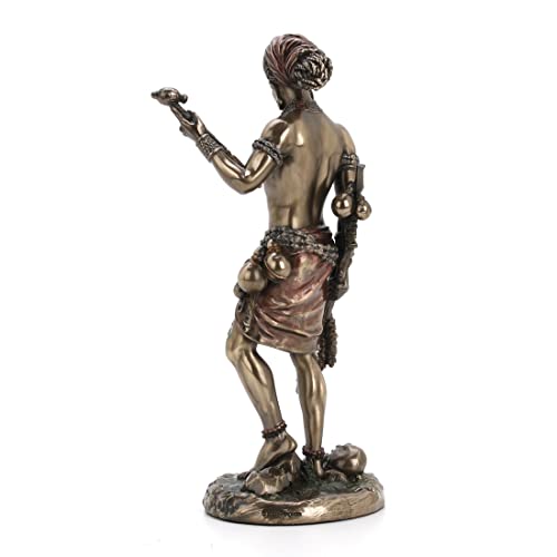 Estatua de Eshu Diseño Veronese 8.5 pulg Bronze miniatura 6