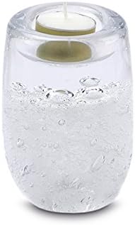 Crystal Glass Candle Holder Keepsake Ashes urn 'Stardust' | Crystal Glass Candle Holder Keepsake Ashes Urn 'Stardust'