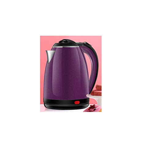 Bouilloire en acier inoxydable violet de qualité supérieure avec isolation