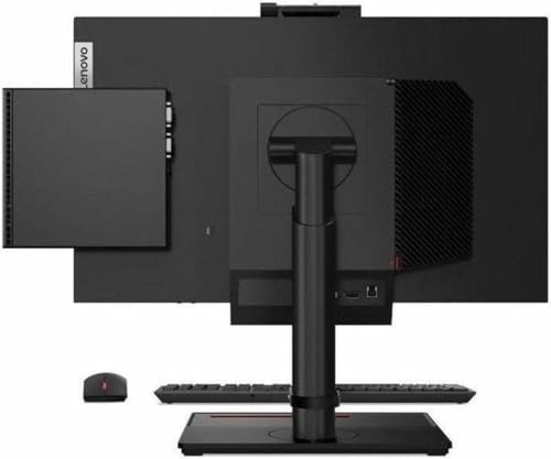 Image of Lenovo ThinkCentre M75q Tiny Gen 2 Desktop with AMD Ryzen 7 PRO 5750GE Processor, 16GB RAM, 512GB SSD, AMD Radeon Graphics, USB Keyboard, and Windows 11 Pro