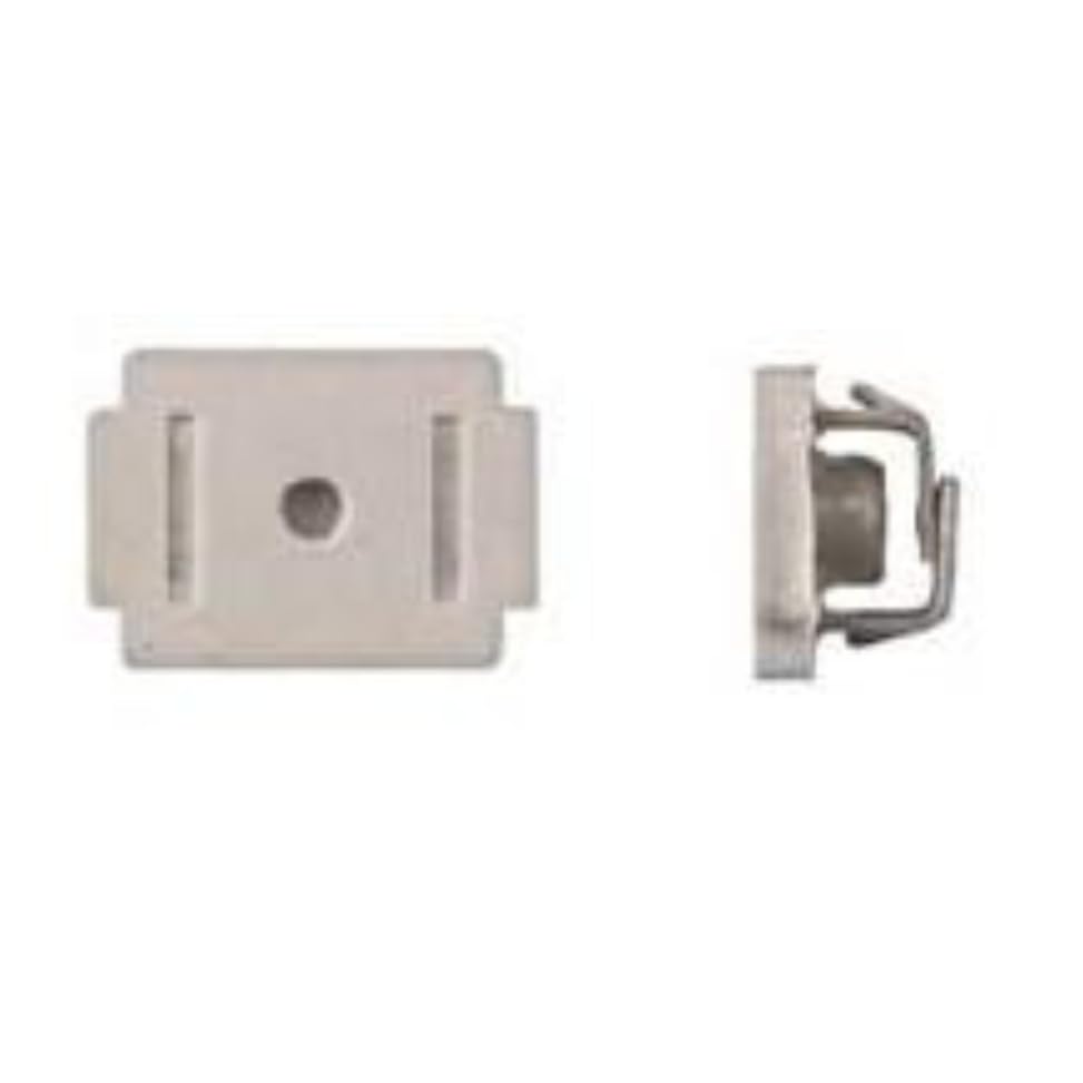 25 Pack Gray Push-in Nuts with Sealer | Waterproof U-Nut Clips for Quarter Panel and Tail Light Assembly, 4.2 x 1.41mm Screw, 8.7mm Hole | Automotive Fasteners for G.M. 11569711