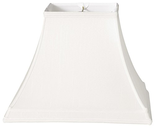 Royal Designs BS-740-12WH Square Bell Gallery Basic Lamp Shade, 6 x 12 x 9, White