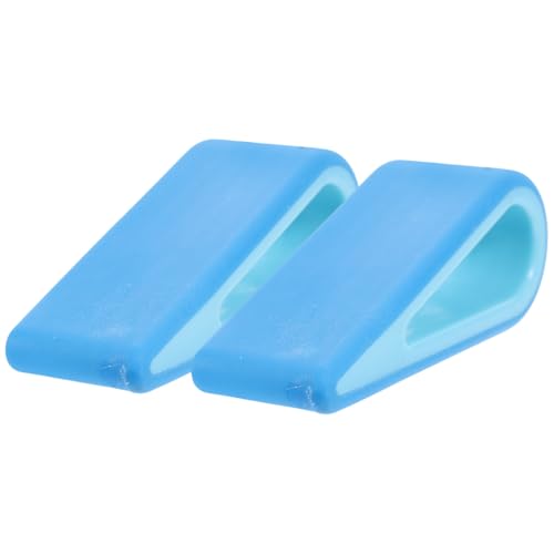 KALLORY 2 piezas base ajustable para portátil azul
