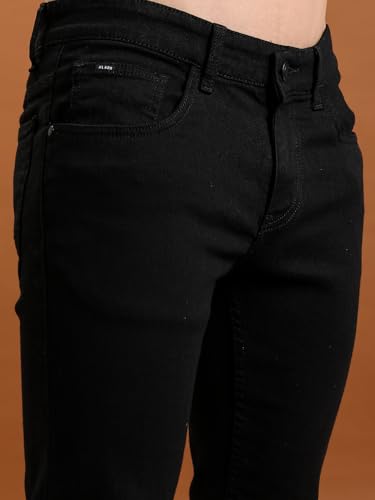 Image of Highlander Men's Straight Fit Jeans | Mid Rise | Stretchable | Designed for Comfort & Ease of Movement| Jeans for Man