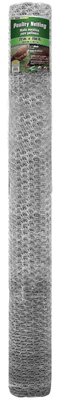 Galvanized Poultry Net, 72-In. x 150-Ft.