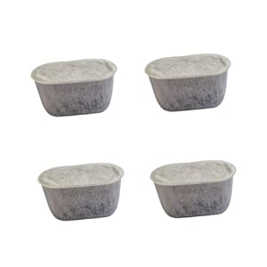 TOPANBIETER 999 Hoogwaardige actieve koolfilterset, compatibel met de modellen van Beem, AEG en Domo koffiezetapparaten die een passend waterfilter nodig hebben