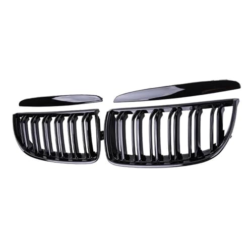 Grilles de pare-chocs avant pour BMW E90 E91 noir brillant calandre de course ABS 2005-2008