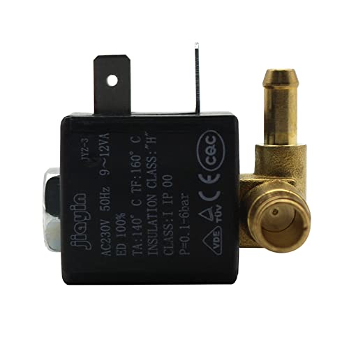 Válvula solenoide de agua para vapor JYZ-3 de 2 vías y conexión G1/8" en latón 3