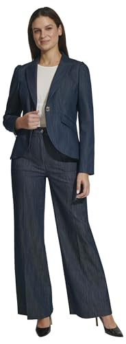 Tommy Hilfiger Womens Casual Denim Blazer