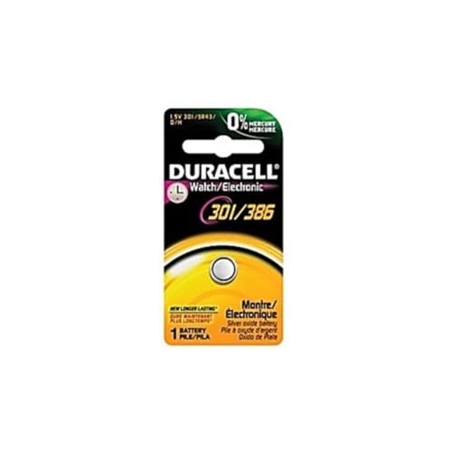 Duracell PGD D301/386PK Silver Oxide Battery 1.5V (6 Pack)