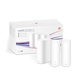 HUAWEI WiFi Mesh 3+ Router Wi-Fi 6 AX3000 Banda Doble, Wi-Fi para Todo Hogar, más de 250 Conexiones de Dispositivos,...