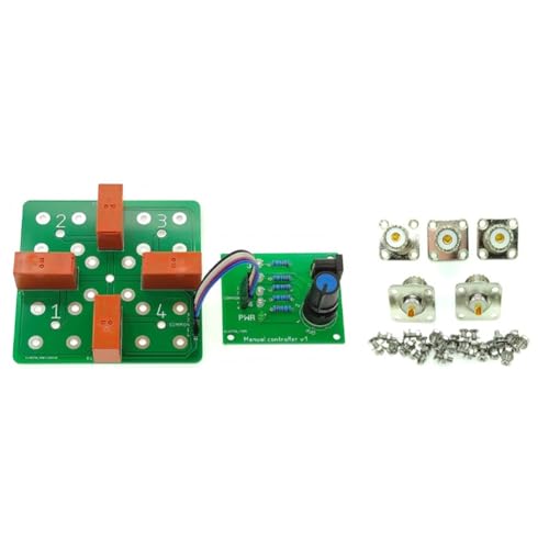 Interruptor de antena remota coaxial de 4 puertos para evitar cables 5