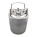 304 Stainless Steel 2.65 Gallon Mini Ball Lock Keg,Beer barrel with ball lock post System For HomeBrewing Beer Brewing,Strap Handle(10L(2.65 Gallon))