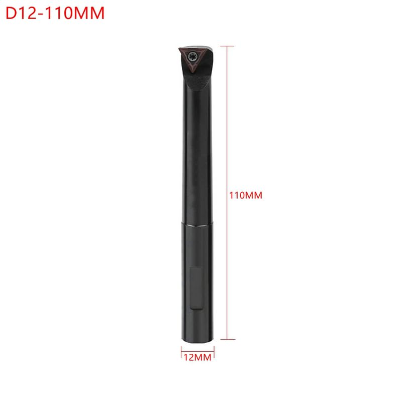 5PCS/Set Shank 12MM Milling Machine Fine-Tuning Boring Device CNC Machine Clip Tool Holder Boring Tool Holder Blade Boring Bar