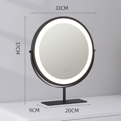 Espejo de maquillaje con luces regulables para evitar sombras PYROSUN 5