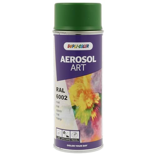 DUPLI-COLOR AEROSOL ART RAL 6002 Laubgrün matt 400 ml - Sprühfarbe – Ansicht 1