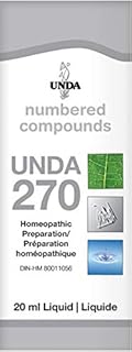 UNDA - UNDA 270 Numbered Compounds - Homeopathic Preparation - 20 ml Liquid