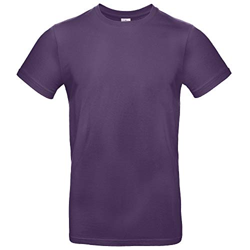 B&C Mens #E190 Tee - Urban Purple - XL