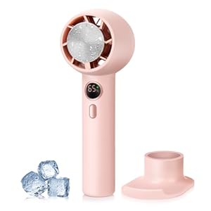 Elzo E7219 Mini-Handventilator 5000mAh Rosa