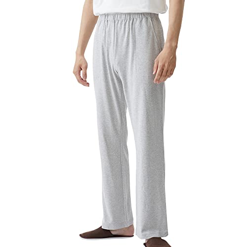 [グンゼ] ルームウェア CI Comme CA（コムシコムサ） ゆったりお家時間快適 綿100％ルームパンツ メンズ グレー M