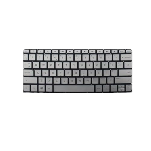 Clavier HP Spectre Pro 13 G1 argent : frappe fluide pour professionnels exigeants en télétravail